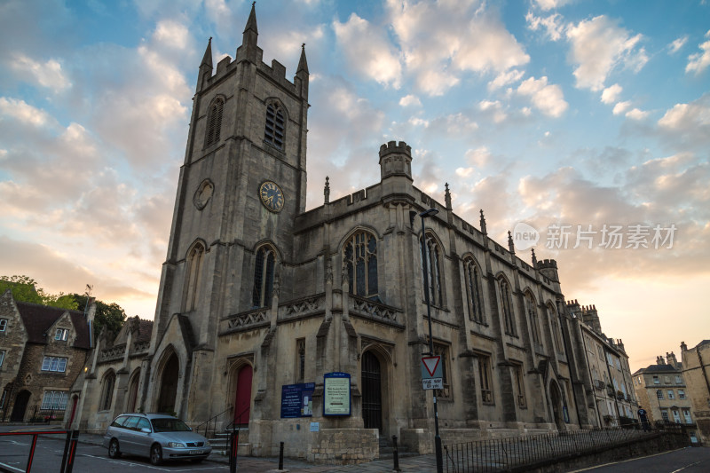 英国巴斯城市街景