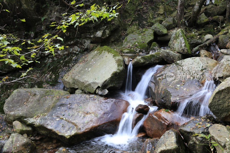 山涧溪流 溪水 山谷