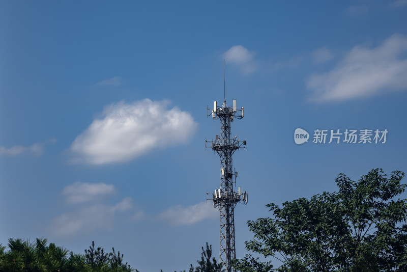 5G信号塔手机通讯网络