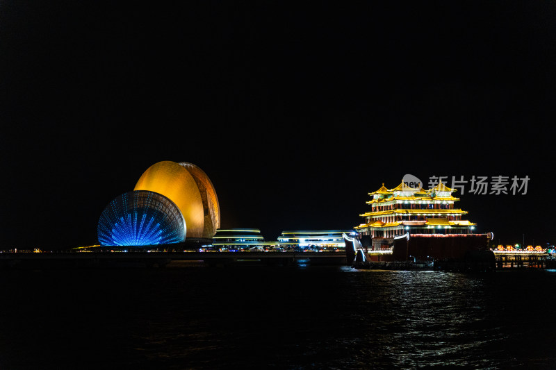 珠海大剧院夜景