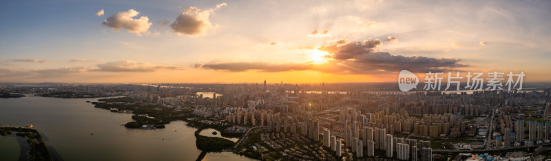 武汉东湖与城市全景