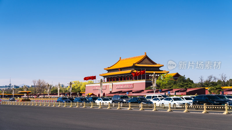 北京天安门城楼景观