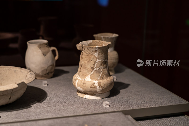 北京国家考古博物馆陶器展品