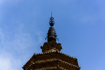 河北蔚县蔚州古城南安寺辽代塔