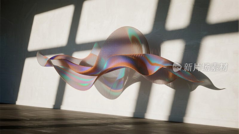 室内抽象艺术悬浮造型