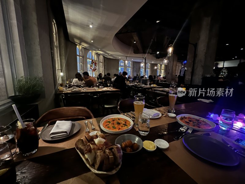 上海外滩三号西餐厅室内