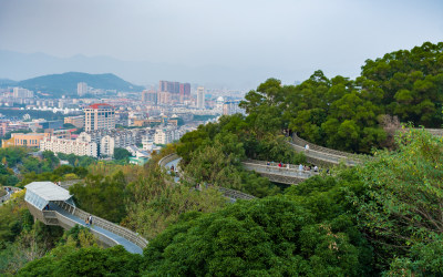 福州福道，一条融合自然与城市风光的步道