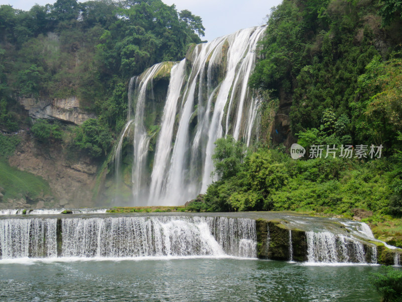 中国贵州安顺黄果树瀑布旅游风光