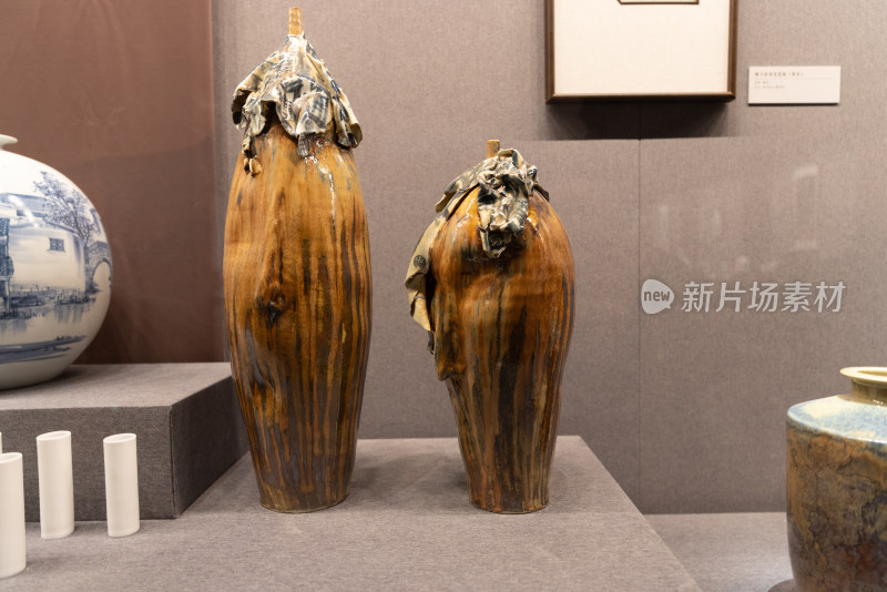 中国工艺美术馆景德镇瓷器展 花瓶