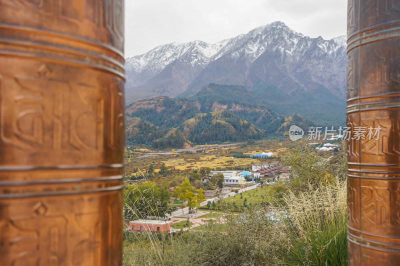 张掖，马蹄寺