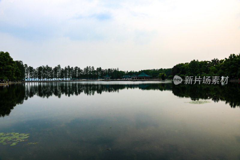 武汉东湖听涛风景区东湖咖啡小镇