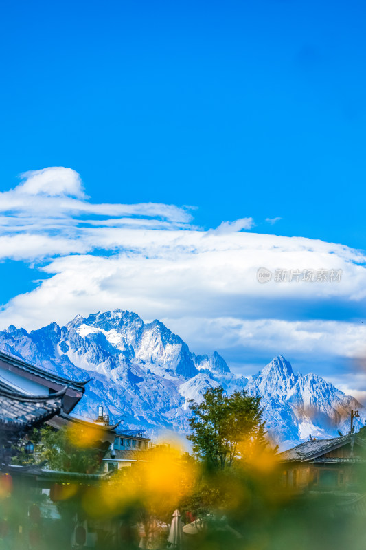 丽江古城黑龙潭景