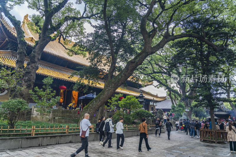 浙江普陀山普济寺禅院建筑