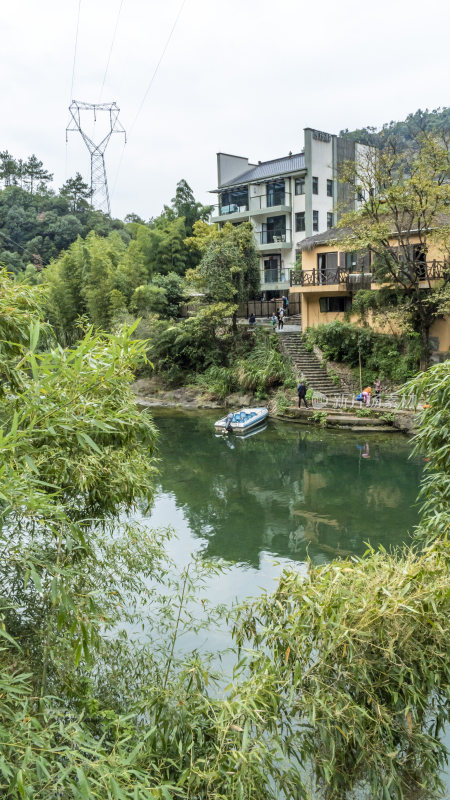 桐庐芦茨风情小镇风景