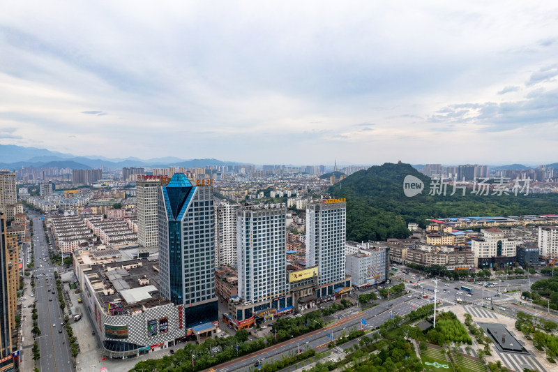 宜春城市建设航拍图