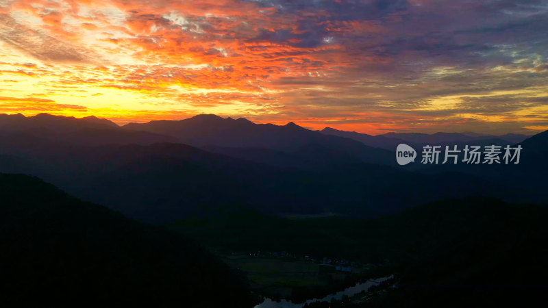 福建南平武夷山航拍