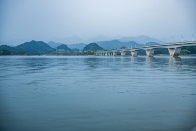 安徽新安江十里画廊风景