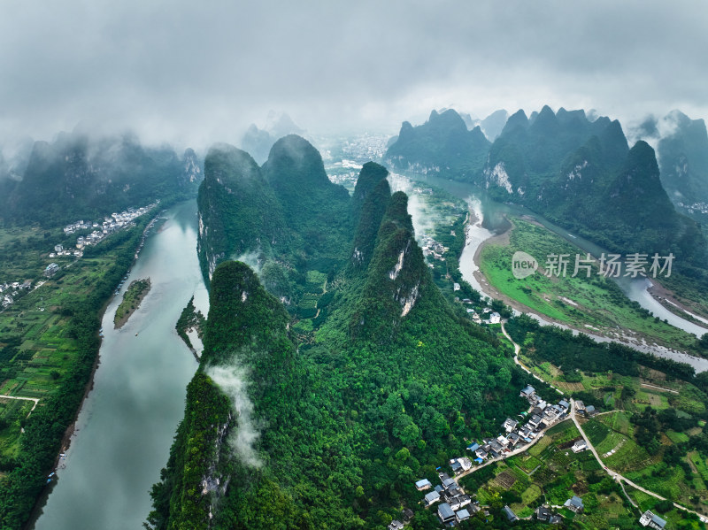 桂林漓江山水风光