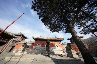 五台山寺庙建筑群