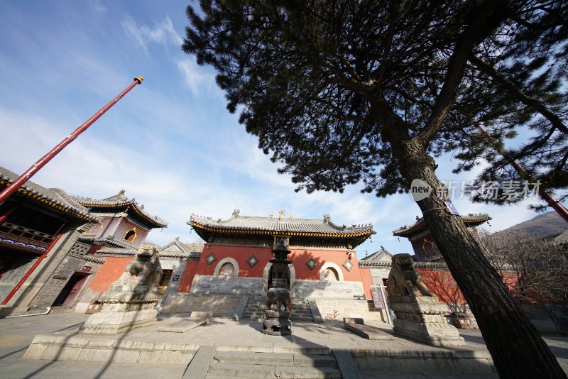 五台山寺庙建筑群