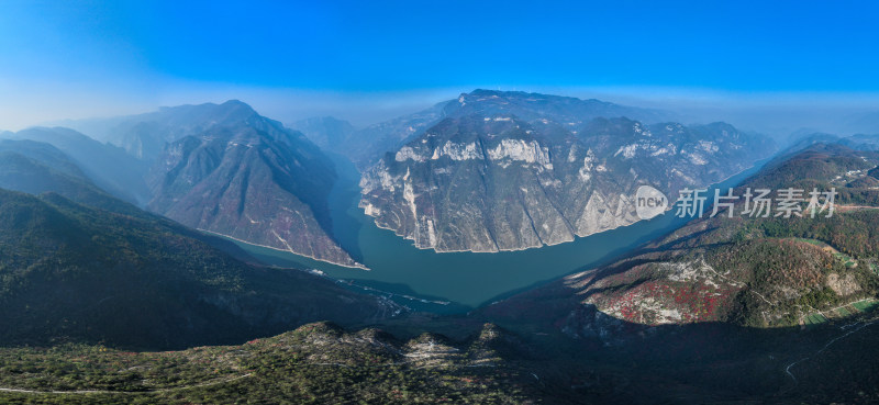 壮丽山河峡谷全景
