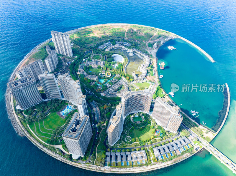 海南万宁融创日月湾航拍