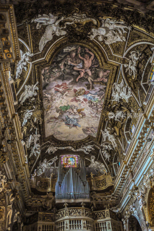 意大利罗马维多利亚圣母堂装饰