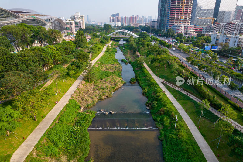 深圳大沙河碧道茶光段