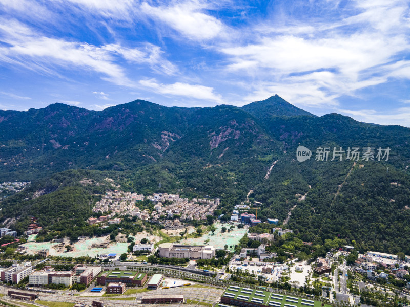 福建福州城市风光地标建筑航拍