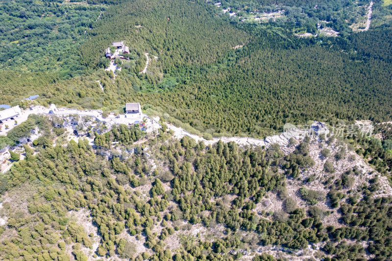 青州云门山5A景区航拍图