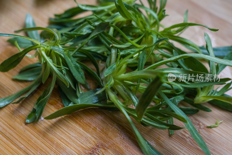 春天美食野菜面条菜