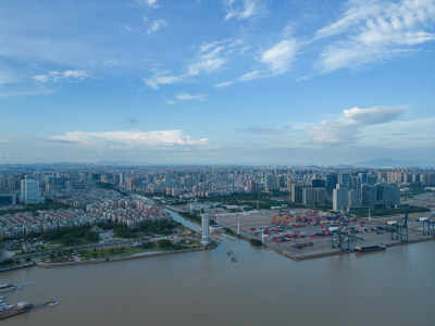 广东汕头城市风光