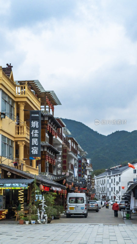 桐庐芦茨风情小镇风景