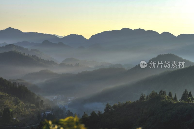 重庆酉阳：丁市镇初秋风景（三）