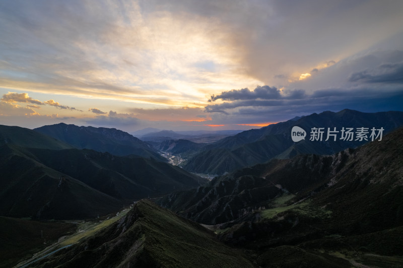 互助北山林场山间公路