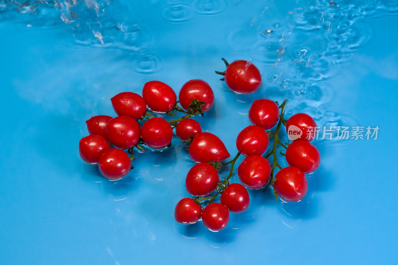 美食蔬菜水果西红柿番茄圣女果清新静物棚拍