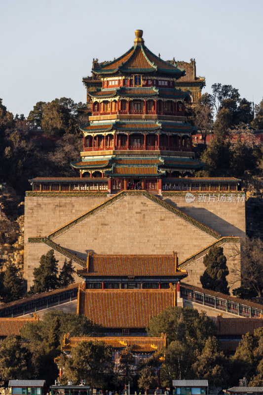 北京颐和园万寿山