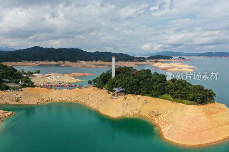 河源万绿湖 湖泊 千岛湖