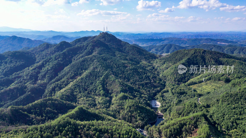 祖国壮丽山河丘陵地貌航拍