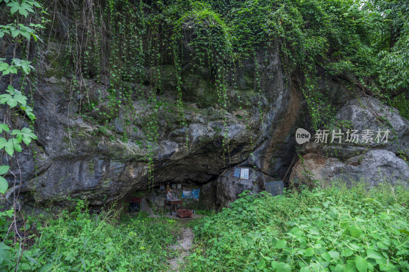 杭州凤凰山景区凤凰池风景