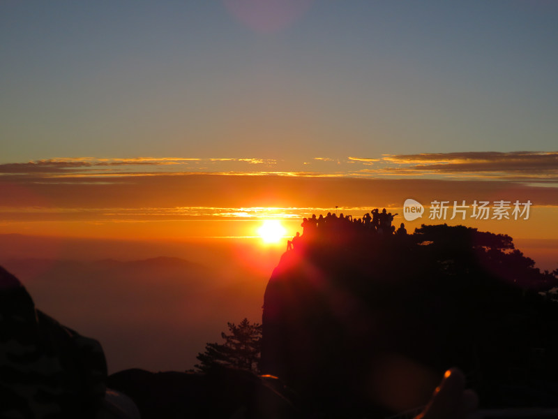 中国安徽黄山旅游风光