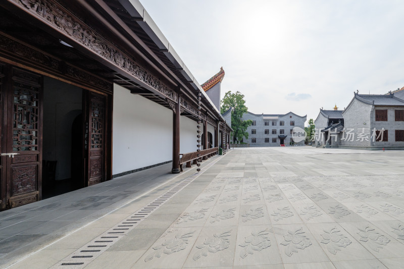 湖南长沙古开福寺佛寺寺院