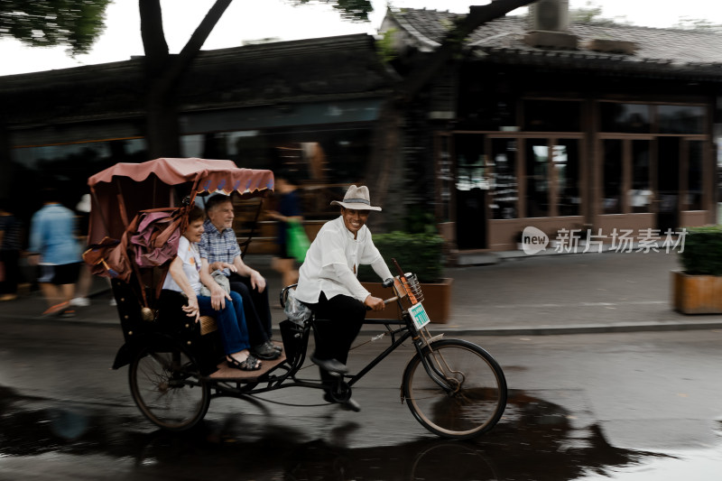 什刹海三轮车