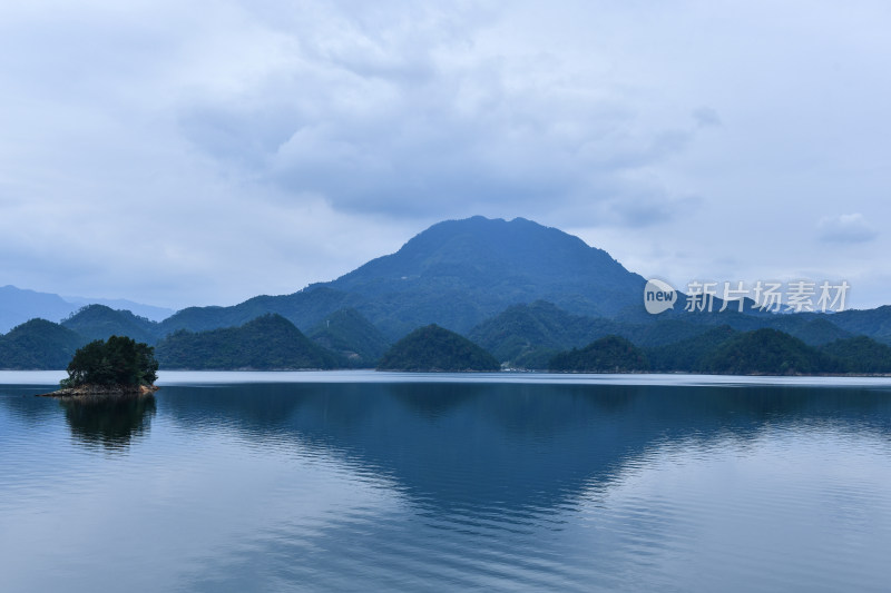 千岛湖水墨山水实拍