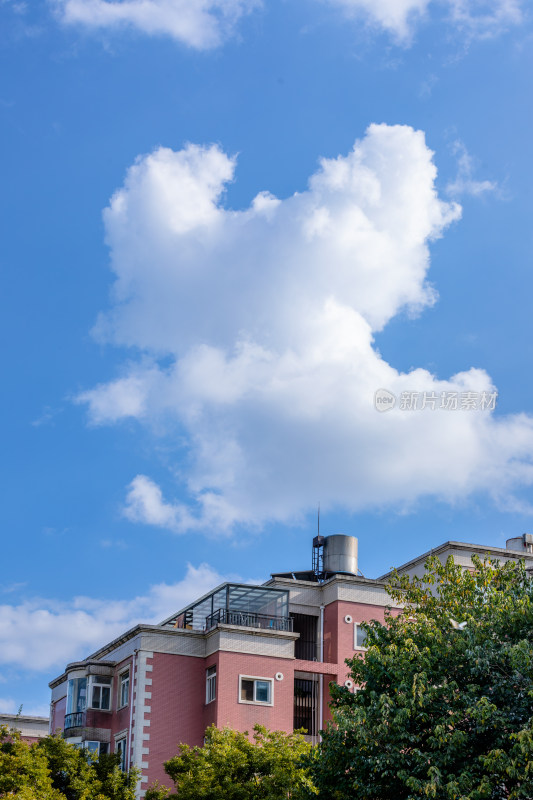 蓝天白云 天空