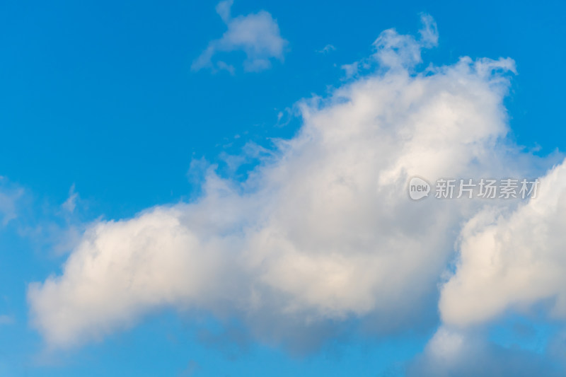 蓝天白云天空景象