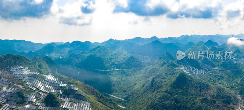 贵州山地光伏喀斯特地貌