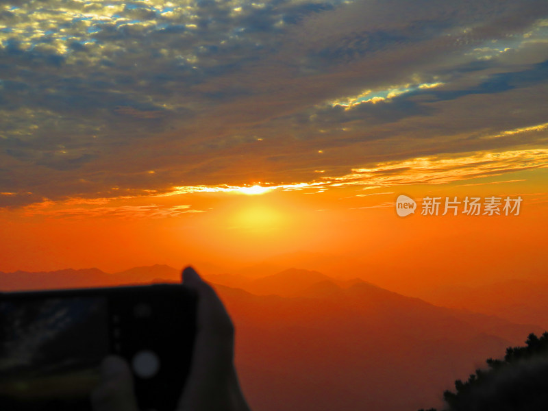 中国安徽黄山旅游风光