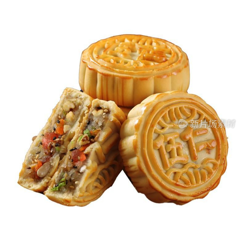 美味可口的中秋月饼