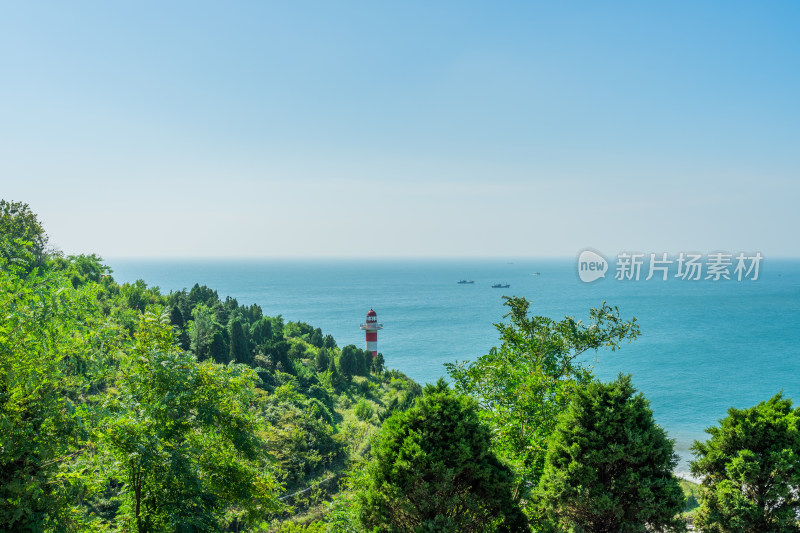 山东青岛黄岛区灵山岛风景区风光